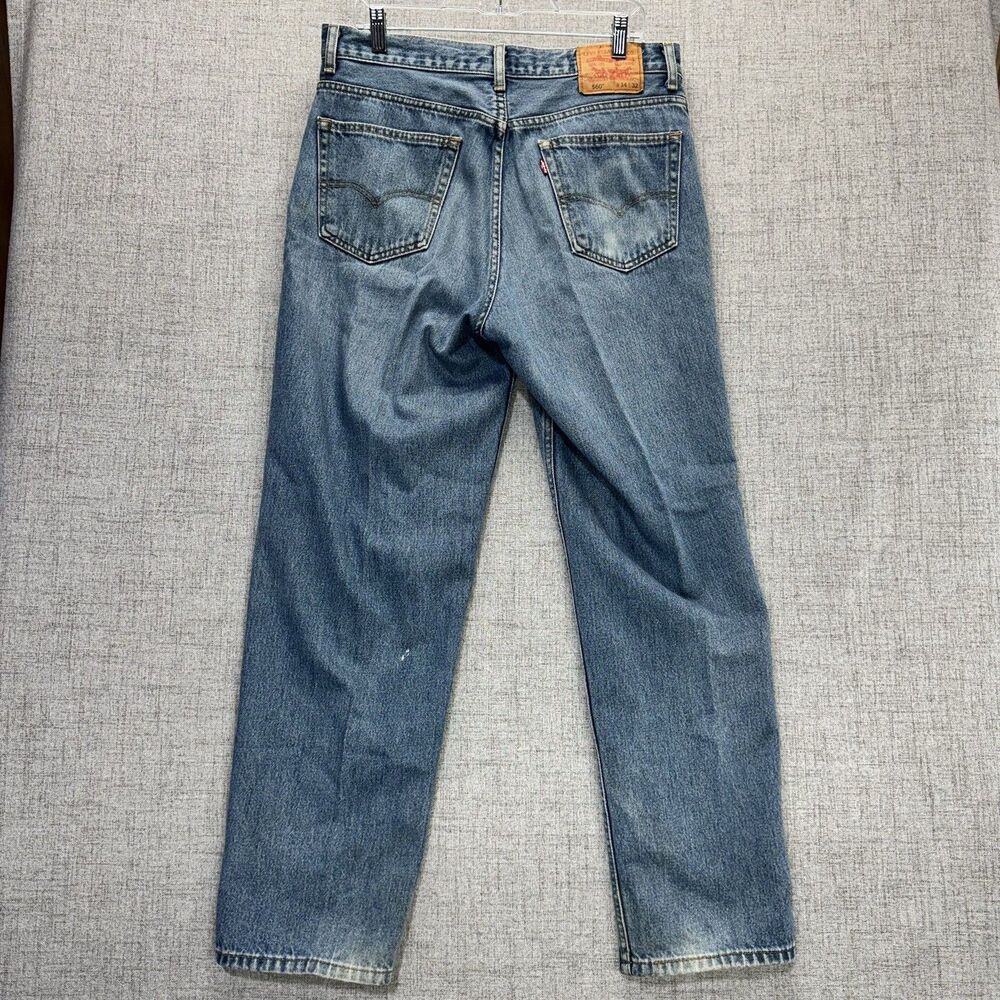 Levi's 550 Jeans Men's 34x32 Relaxed Fit Straight Leg